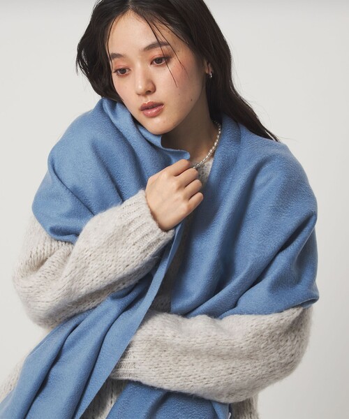 カシミヤ マフラー（マフラー）｜green label relaxing（グリーン