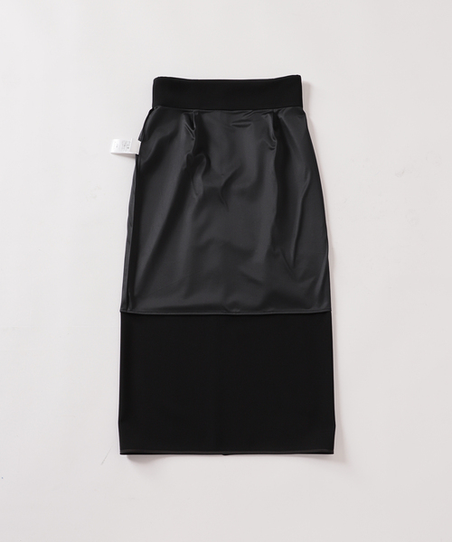 Noble（ノーブル）の「《追加》ジャージーライクカラータイトスカート