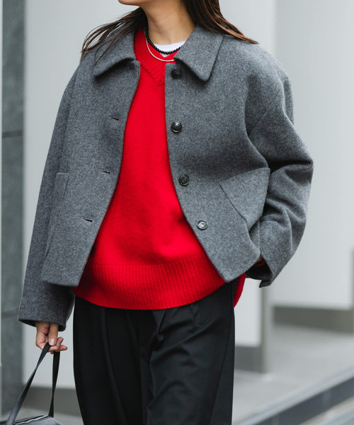 URBAN RESEARCH（アーバンリサーチ）の「ウールモッサショートコート