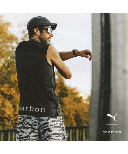 PUMA プーマ ユニセックス PUMA x charbon ランニング ショーツ M PUMA