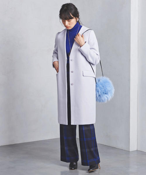 UNITED ARROWS（ユナイテッドアローズ）の「UWSC Vノーカラーコート