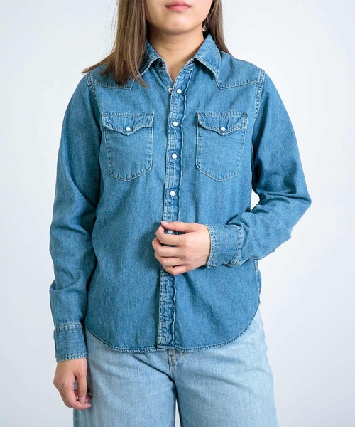 D.M.G / ディーエムジー] 6ozデニム ウエスタンシャツ | Domingo