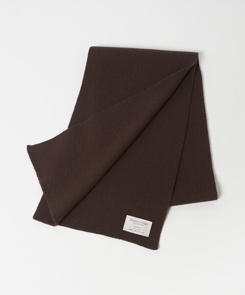 セール】【別注】＜Johnstons of Elgin＞GLR ウールカシミヤ リブ