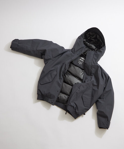 セール】【＋phenix/プラスフェニックス】BOMBER DOWN JACKET ボマー