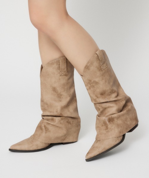 LAGUA GEM（ラグアジェム）の「COVERD VINTAGE WESTERN ブーツ（ブーツ