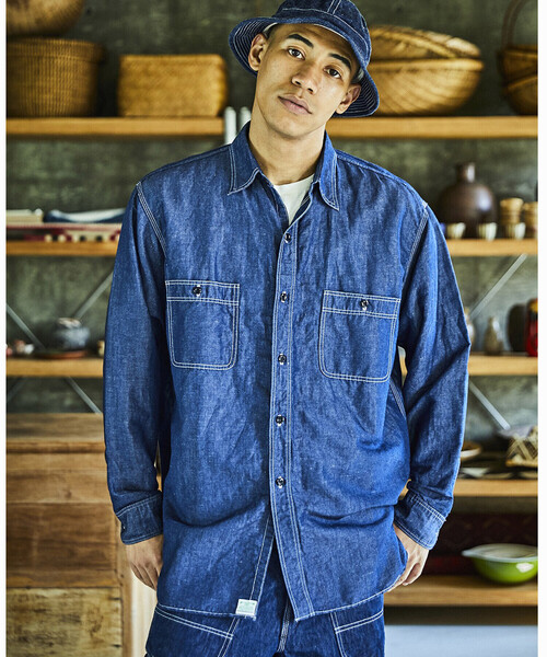 orSlow（オアスロウ）の「orSlow | コットンリネンダンガリー ワーク