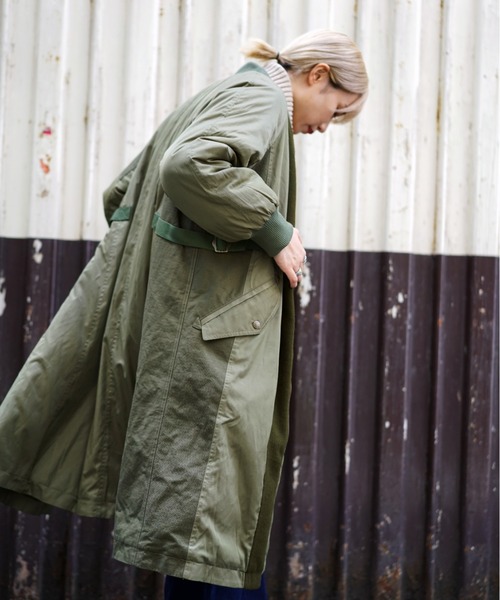 AVIREX（アヴィレックス）の「MA-1ロングコンビネーションコート/ MA-1