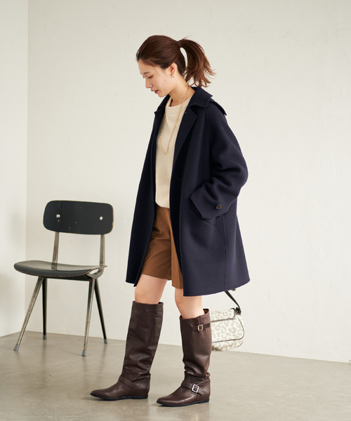 FRAMeWORK（フレームワーク）の「リバーバルカラーショートコート