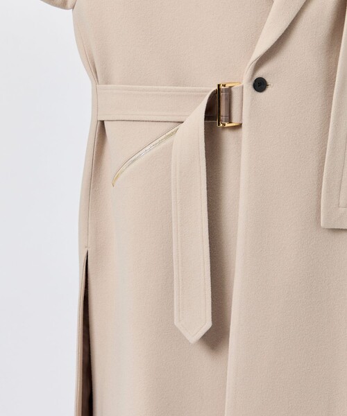 別注〉 Tailored Tie Locken Coat（チェスターコート）｜CULLNI