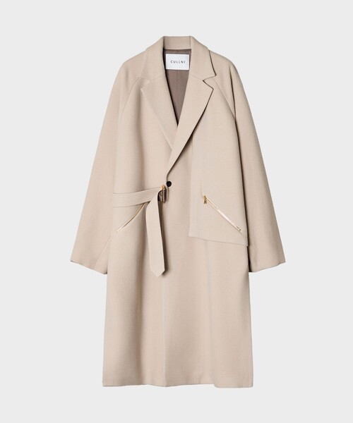 別注〉 Tailored Tie Locken Coat（チェスターコート）｜CULLNI