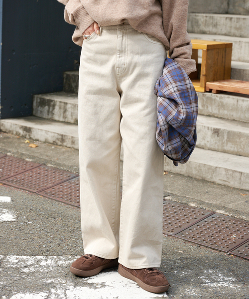 ULTフェードデニムハイライズルーズ5PKT（デニムパンツ）｜OUTDOOR