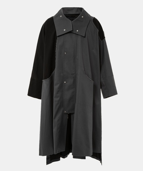 Omar Afridi（オマールアフリディ）の「POSTIN DRAWN COAT（ステン