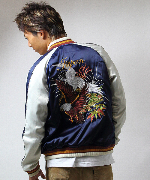 JACKROSE（ジャックローズ）の「刺繍リバーシブルスカジャン2016