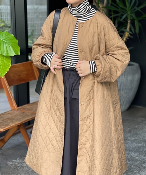 BEARDSLEY（ビアズリー）の「バルーン袖キルトコート（その他アウター