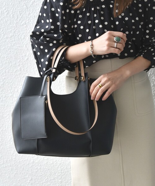 WEB限定】SHIPS any: 2WAY ハンドル トートバッグ（トートバッグ