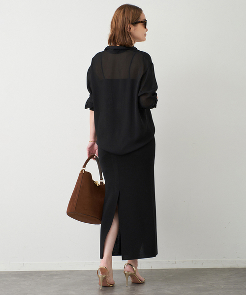 トリアセ シフォン シャツ（シャツ/ブラウス）｜Deuxieme Classe