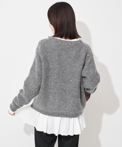スパンコールニット（ニット/セーター）｜SLOBE IENA（スローブイエナ