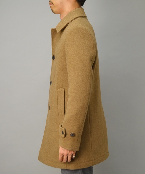 SHIPS（シップス）の「SD: ダブルフェイス メルトン カーコート