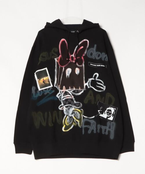 Guernika/ゲルニカ/Hand Painted Hoodie - ANONYMOUSE（パーカー