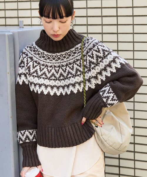 FREAK'S STORE（フリークスストア）の「ノルディックハイネックニット