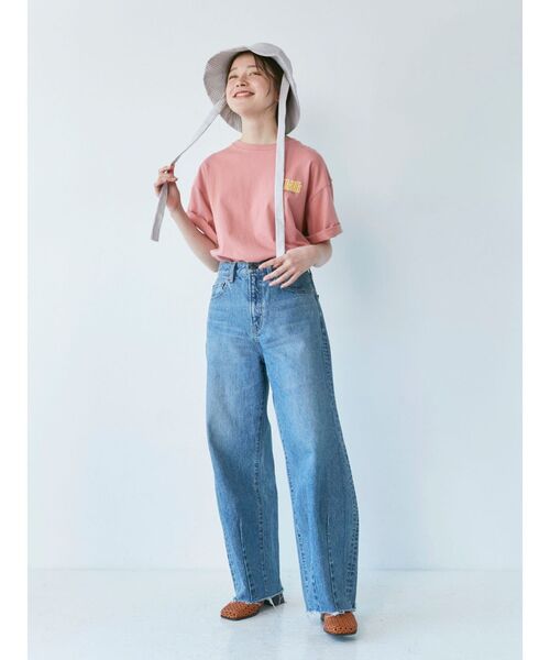 Ungrid（アングリッド）の「デザインタックカーブデニム（デニムパンツ