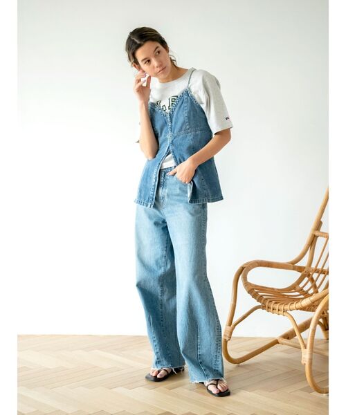 Ungrid（アングリッド）の「デザインタックカーブデニム（デニムパンツ