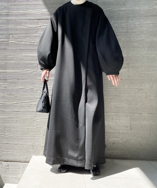 PERNA（ペルナ）の「ボリューム袖ロングコート（その他アウター）」 - WEAR