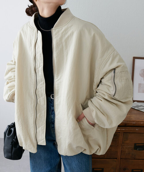 新色追加!/ユニセックス//WEB限定】メモリーボンバーブルゾン