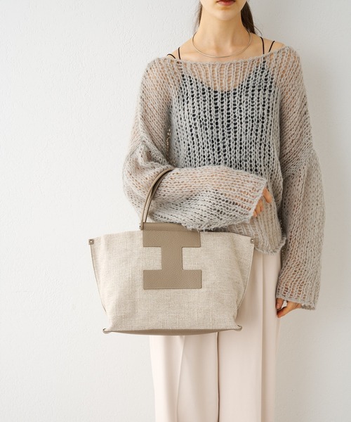 IACUCCI（イアクッチ）の「ソルベット M LINO/CERVO（トートバッグ