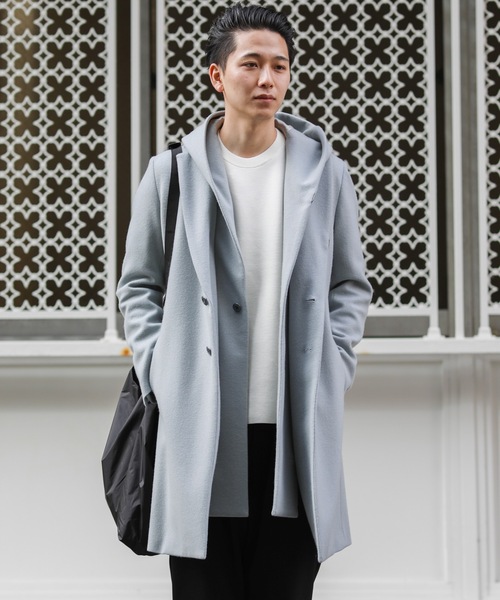 ATTACHMENT（アタッチメント）の「カシミア混ニットフラノ3レイヤー