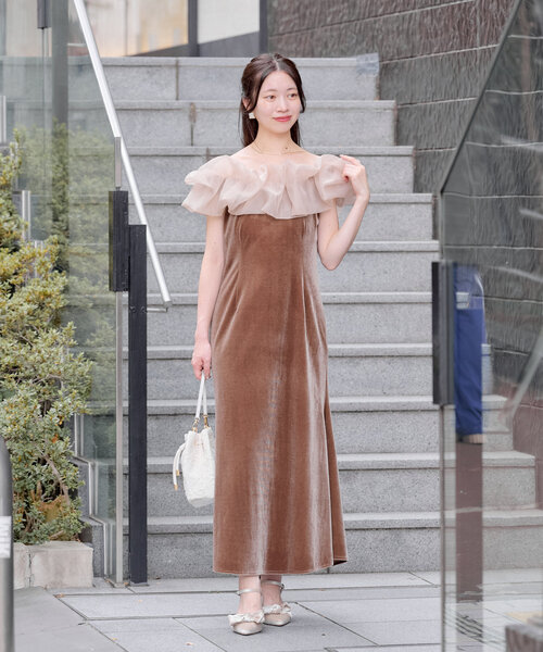 Chico（チコ）の「【まよ企画/WEB限定】フリル配色ドッキング