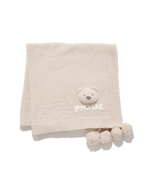 ONLINE限定カラーあり】【KIDS】パウダーベアブランケット（おくるみ