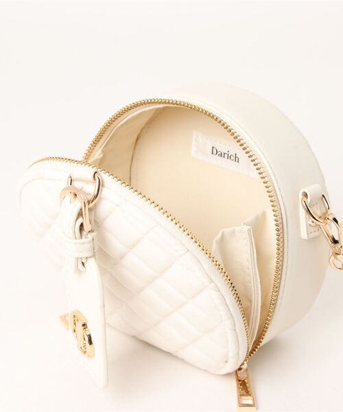 Darich（ダーリッチ）の「ベロアサークルミニマルバッグ（ショルダー