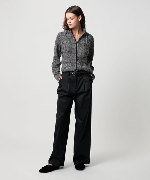 セール】＜ATTISESSION＞ベルト 2タック ストレート パンツ 2（その他