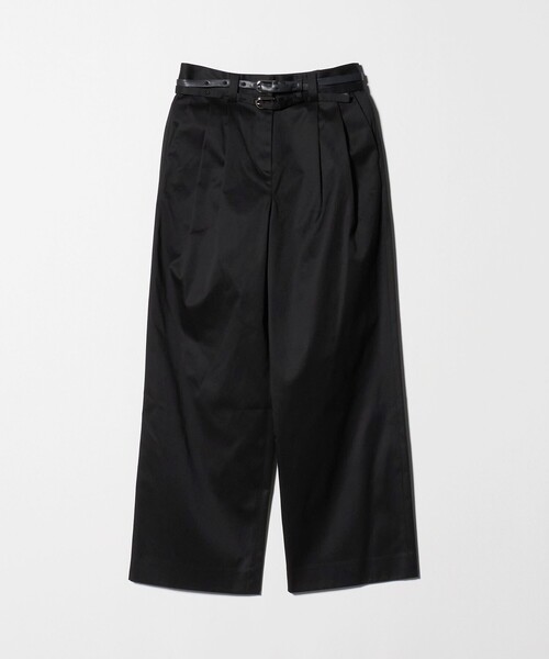 セール】＜ATTISESSION＞ベルト 2タック ストレート パンツ 2（その他