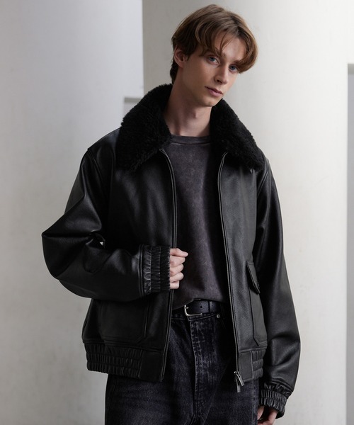 CLEL】Cow Leather G-1 Blouson / 牛革/カウレザー G-1ブルゾン