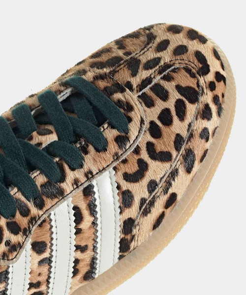 adidas/アディダス SAMBA OG W レオパード柄 スニーカー 2026年春夏