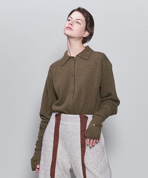 6（ロク）の「＜6(ROKU)＞グローブ カーディガン（カーディガン/ボレロ