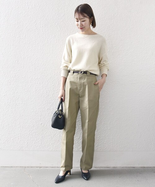 SHIPS any別注】Dickies:〈洗濯機可能〉874 T/C ツイル チノパンツ