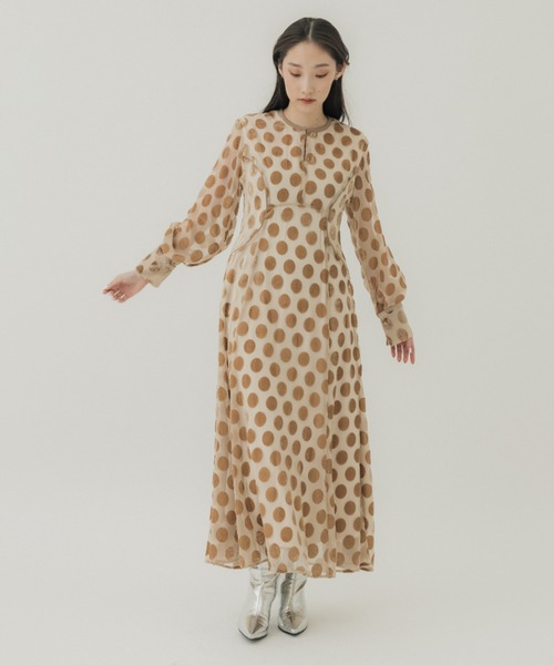 セール】【CLANE/クラネ】BIG DOT OPAL ONEPIECE/ビッグドットオパール