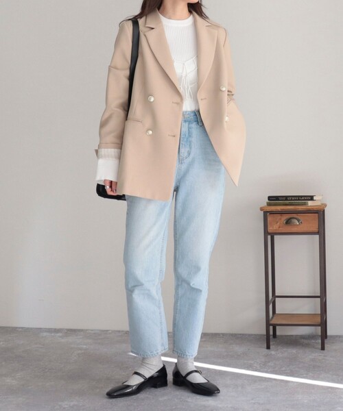 fredy emue（フレディエミュ）の「ダブルブレストテーラードジャケット