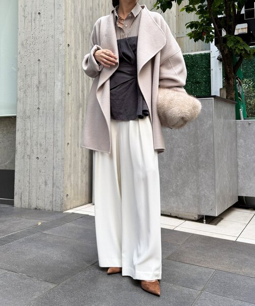 セール】ハンドメイドミドル丈コート（その他アウター）｜DouDou