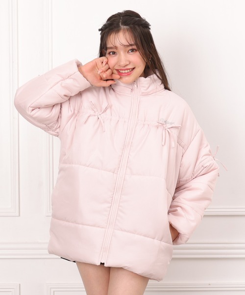 セール】PINKHUNT ピンクハント リボン中綿アウター 0803K（ダウン
