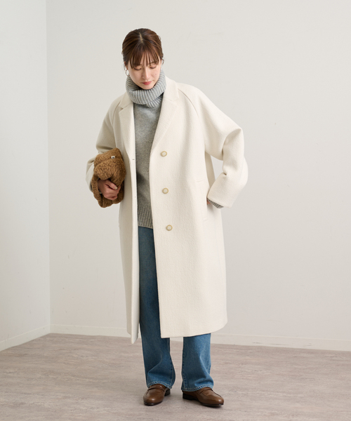 FRAMeWORK（フレームワーク）の「ウールロングコート（チェスター