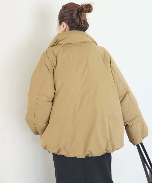 セール】ビッグカラーダウンジャケット（ダウンジャケット/コート