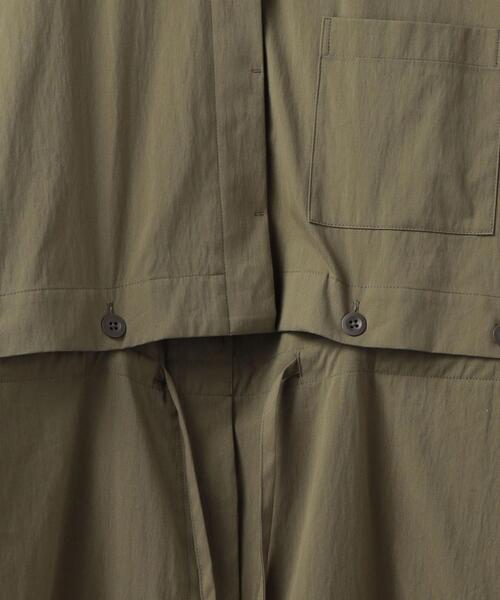 6（ロク）の「＜6(ROKU)＞コットンナイロン3WAY オールインワン