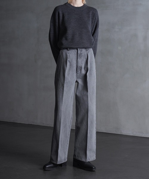 CALLNE（カルネ）の「【CALLNE】Denim Slacks Pants/デニム スラックス