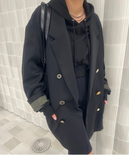 Ameri（アメリ）の「EMBELLISH BUTTON PAPA TW JACKET（テーラード