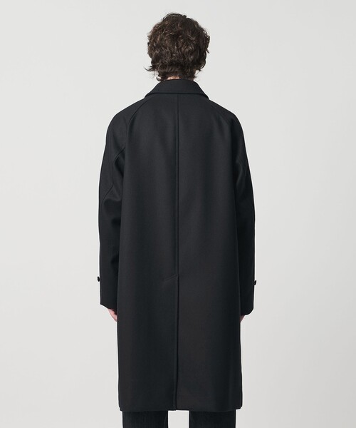 セール】ウーステッドメルトン バルマカーンコート（ステンカラー