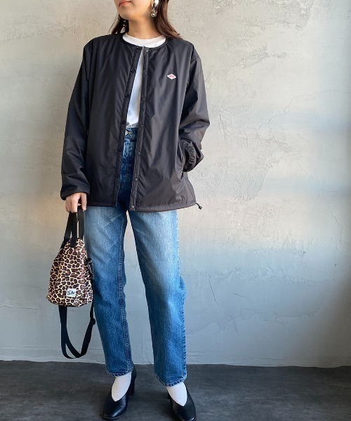 DANTON/ダントン] ナイロンタフタ インサレーションノーカラー